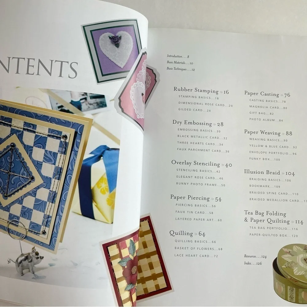 Classic Paper Techniques Book for Greeting Cards & Gifts by Alisa Harkless